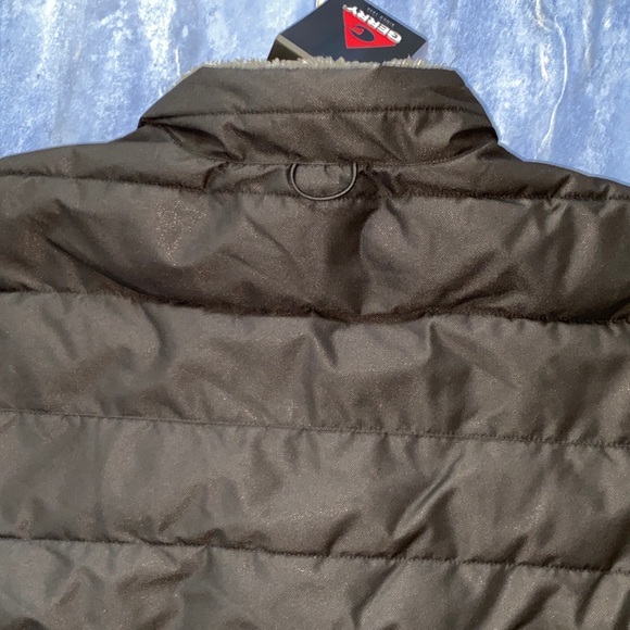 Gerry Bearwood Barn Chore Coat Full Zip Quilted Black Jacket Size XL XXL New - Picture 10 of 11